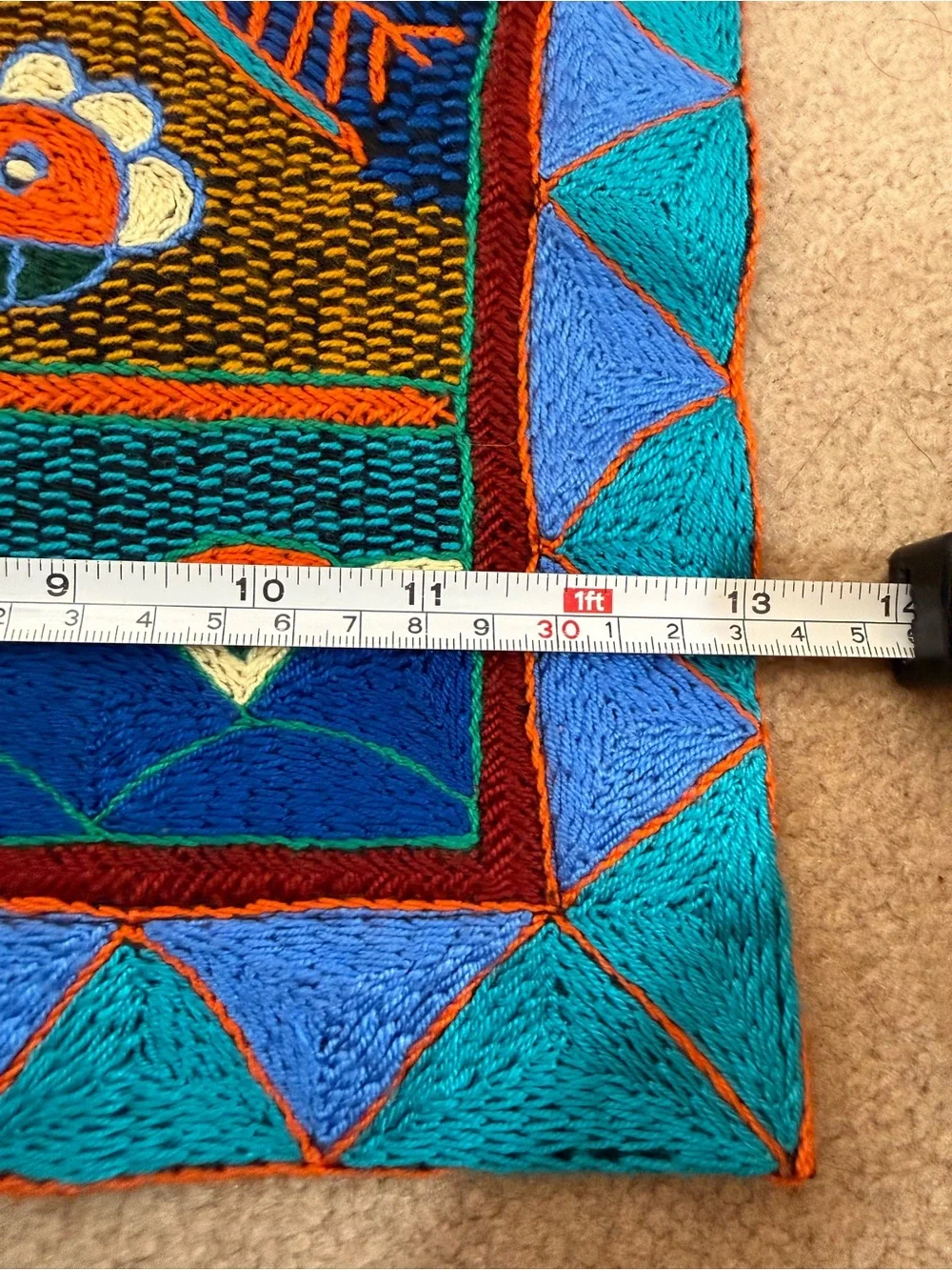 Kaross hand embroidered